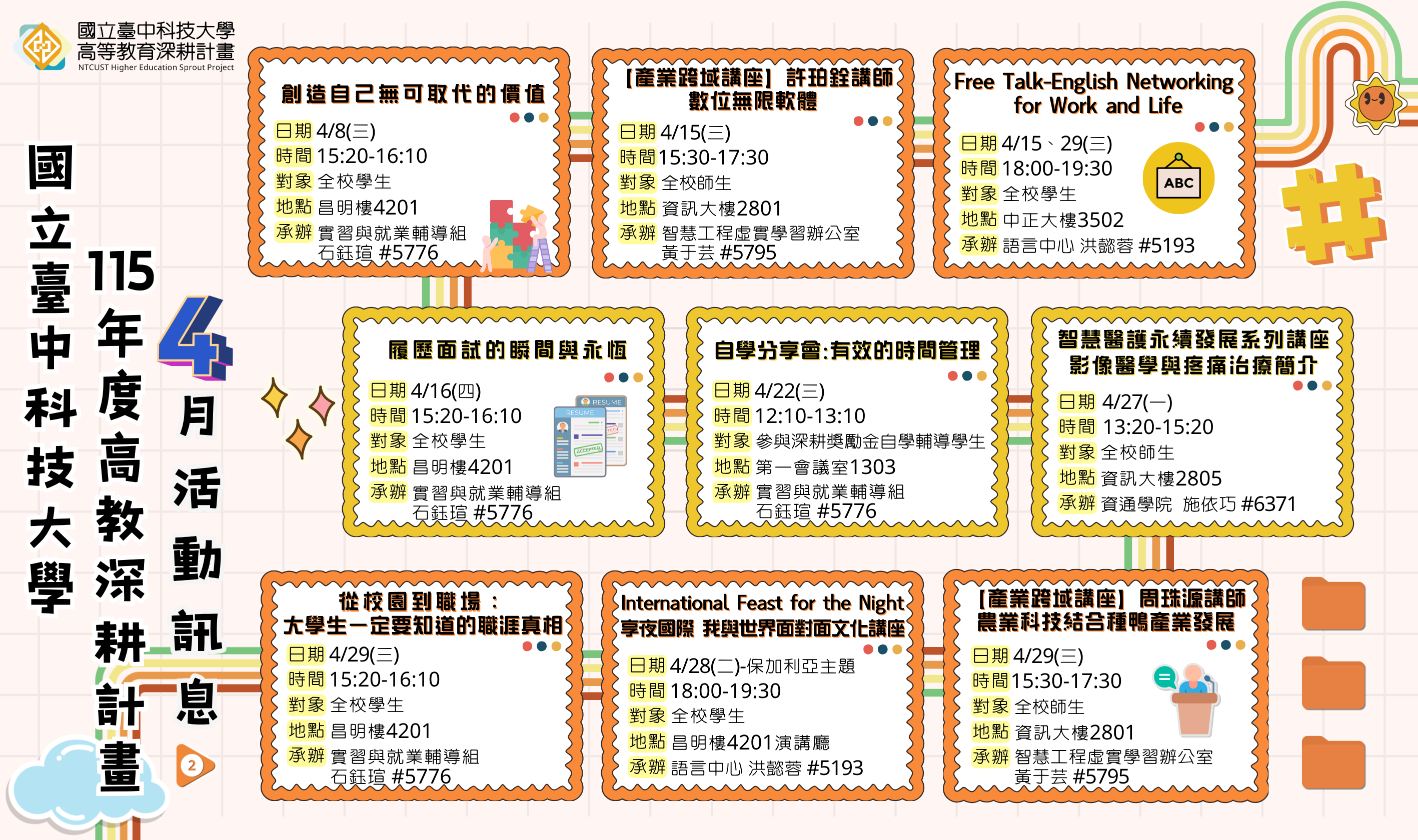 115年高教深耕計畫—4月活動訊息2